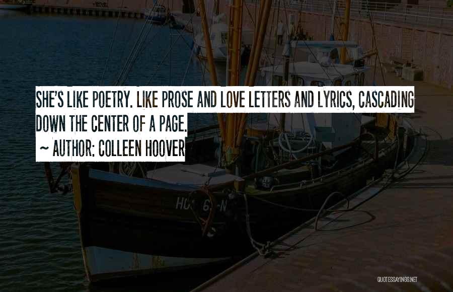 Love Page Quotes By Colleen Hoover