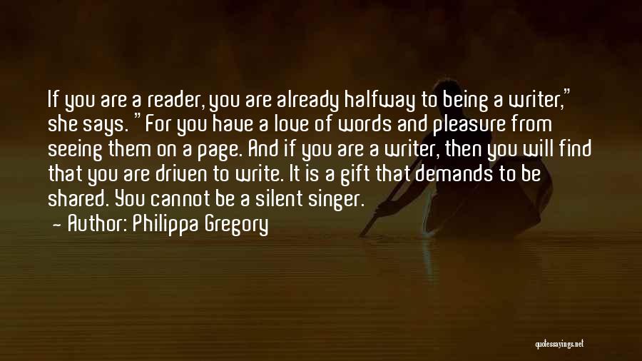 Love Page Quotes By Philippa Gregory