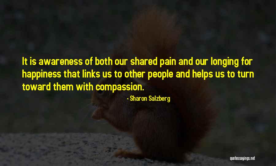 Love Pain Quotes By Sharon Salzberg