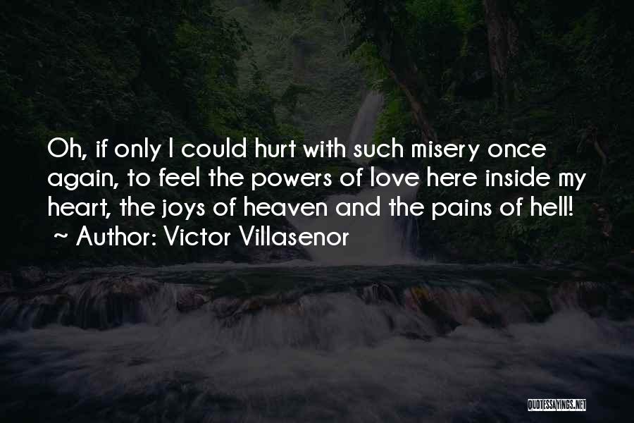 Love Pains Quotes By Victor Villasenor