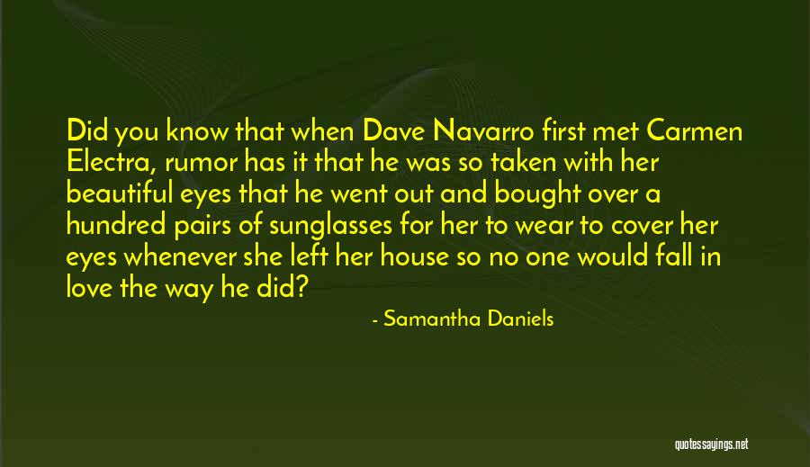 Love Pairs Quotes By Samantha Daniels Love Pairs Quotes By Samantha Daniels