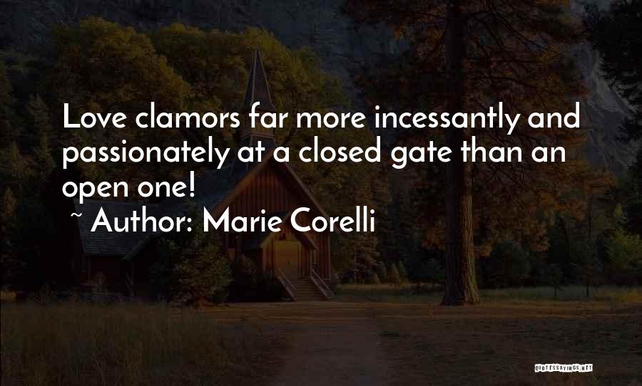 Love Passionately Quotes By Marie Corelli