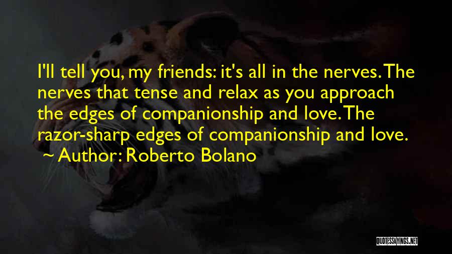 Love Past Tense Quotes By Roberto Bolano