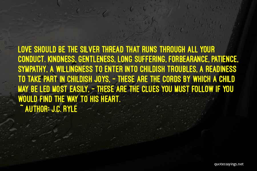 Love Patience Kindness Quotes By J.C. Ryle