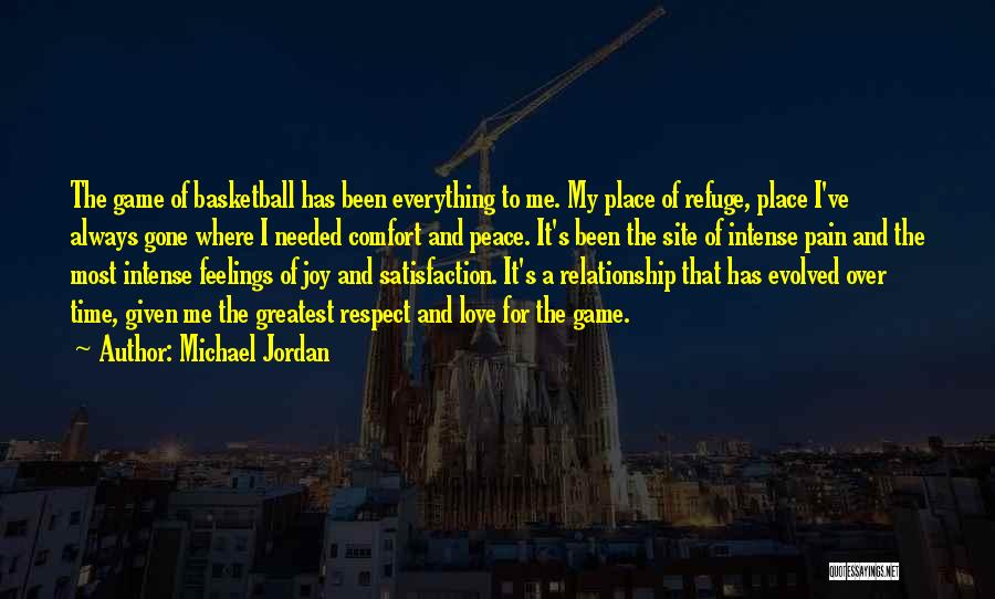 Love Peace And Respect Quotes By Michael Jordan