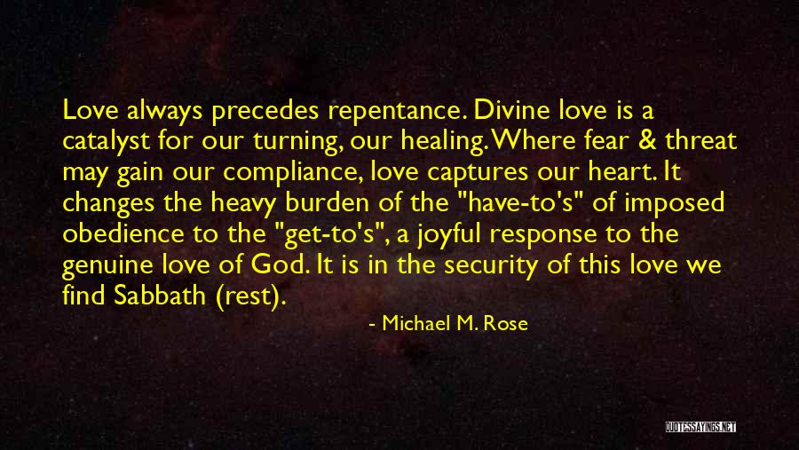 Love Peace Quotes By Michael M. Rose Love Peace Quotes By Michael M. Rose