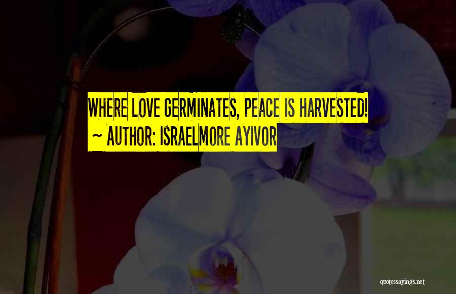 Love Peace Unity Quotes By Israelmore Ayivor