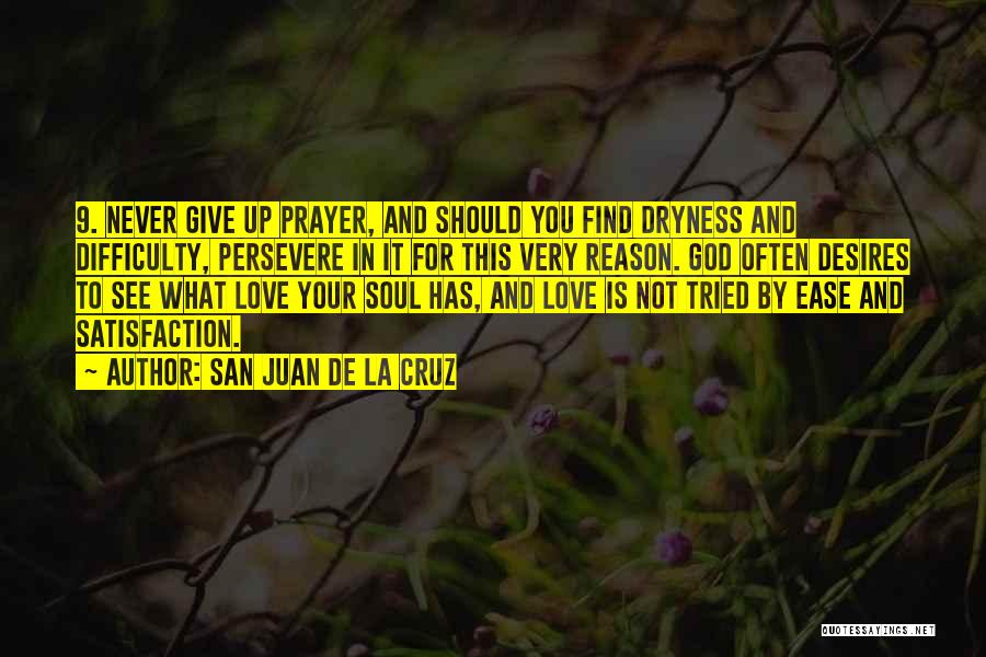Love Persevere Quotes By San Juan De La Cruz Love Persevere Quotes By San Juan De La Cruz