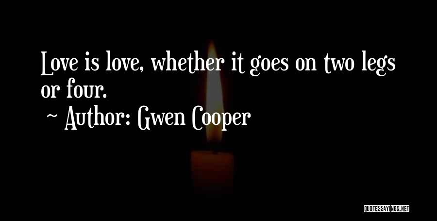 Love Pets Quotes By Gwen Cooper