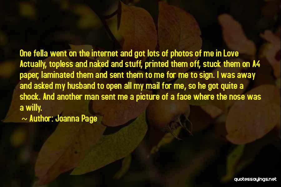 Love Photo Quotes By Joanna Page Love Photo Quotes By Joanna Page