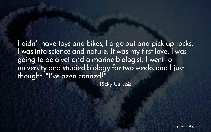 Love Pick Up Quotes By Ricky Gervais