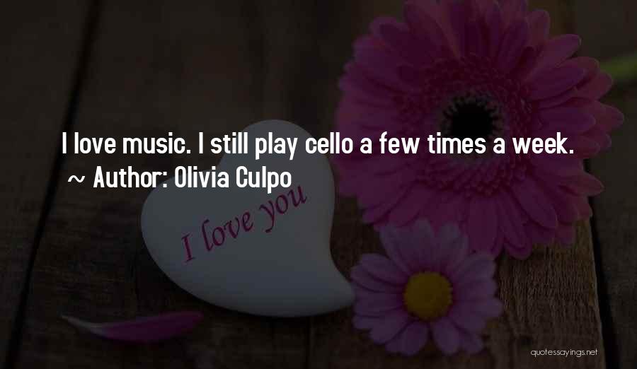 Love Play Quotes By Olivia Culpo