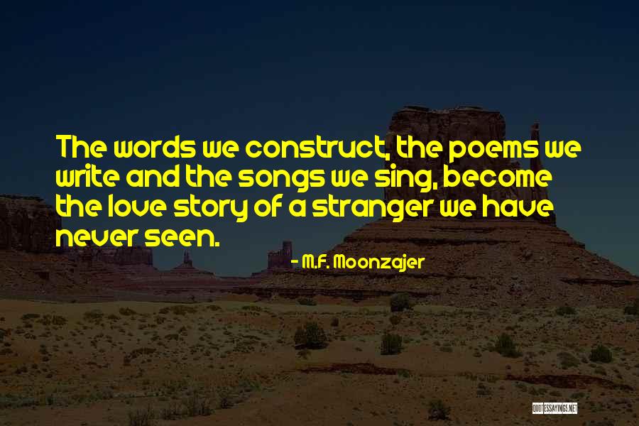 Love Poems And Quotes By M.F. Moonzajer Love Poems And Quotes By M.F. Moonzajer