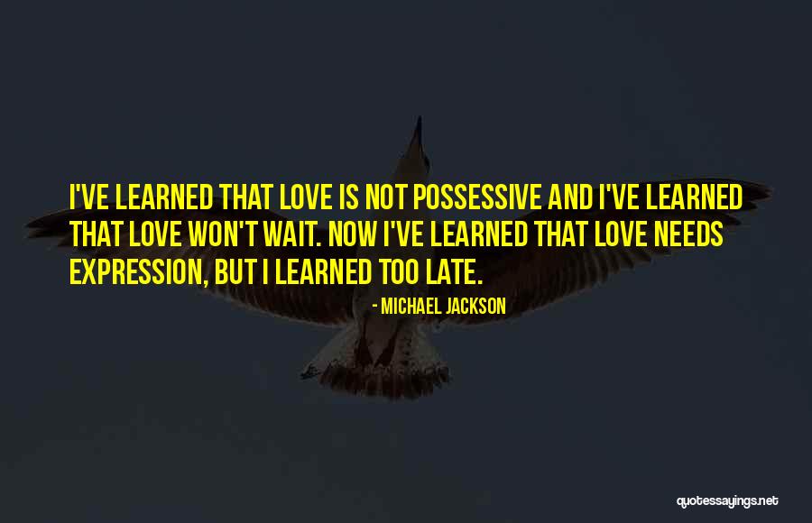 Love Possessive Quotes By Michael Jackson Love Possessive Quotes By Michael Jackson