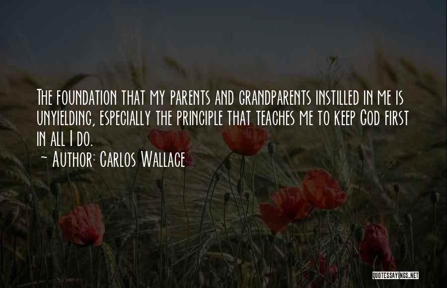 Love Principle Quotes By Carlos Wallace