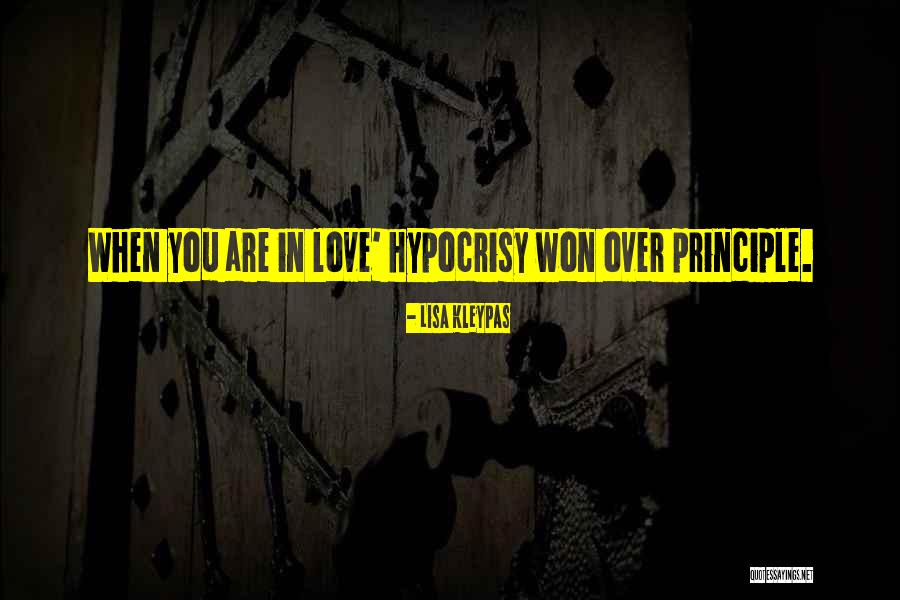 Love Principle Quotes By Lisa Kleypas