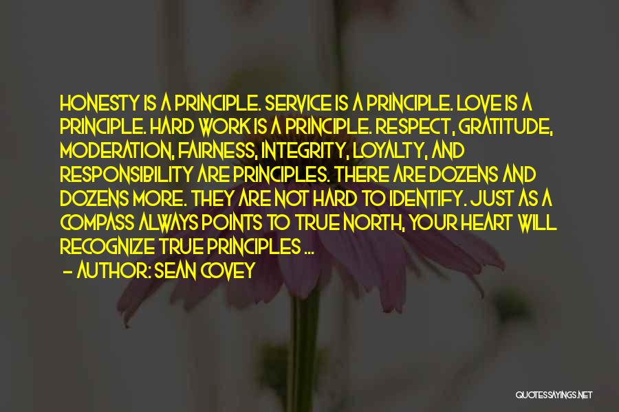 Love Principle Quotes By Sean Covey