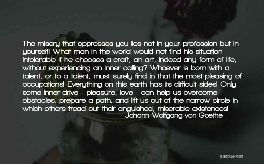 Love Profession Quotes By Johann Wolfgang Von Goethe