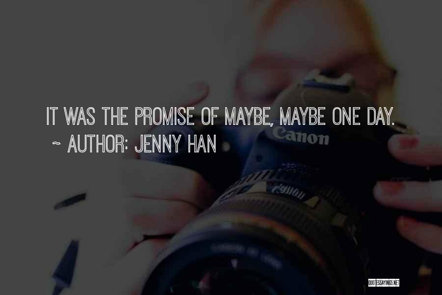 Love Promise Day Quotes By Jenny Han