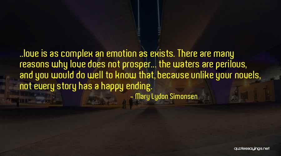 Love Prosper Quotes By Mary Lydon Simonsen Love Prosper Quotes By Mary Lydon Simonsen