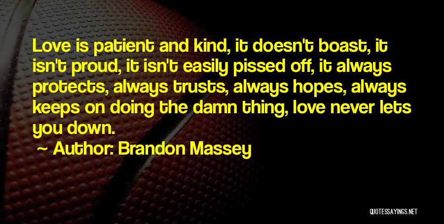Love Protects Quotes By Brandon Massey
