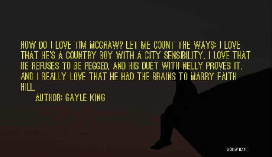 Love Proves Quotes By Gayle King