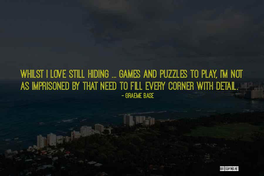 Love Puzzles Quotes By Graeme Base