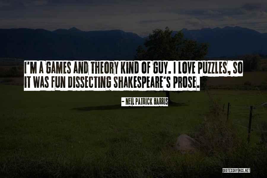 Love Puzzles Quotes By Neil Patrick Harris