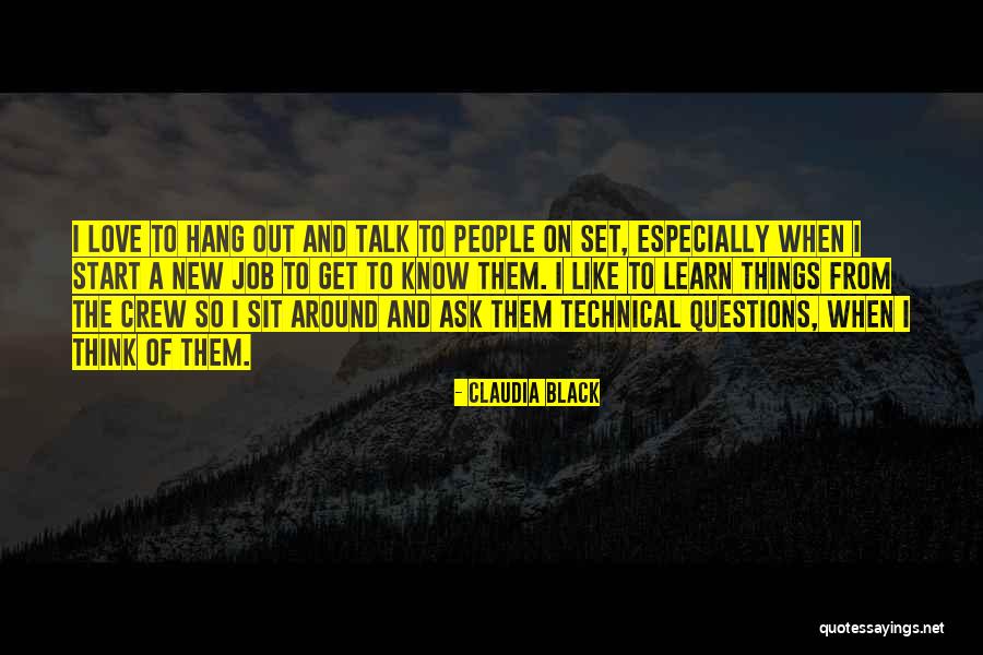 Love Questions Quotes By Claudia Black Love Questions Quotes By Claudia Black