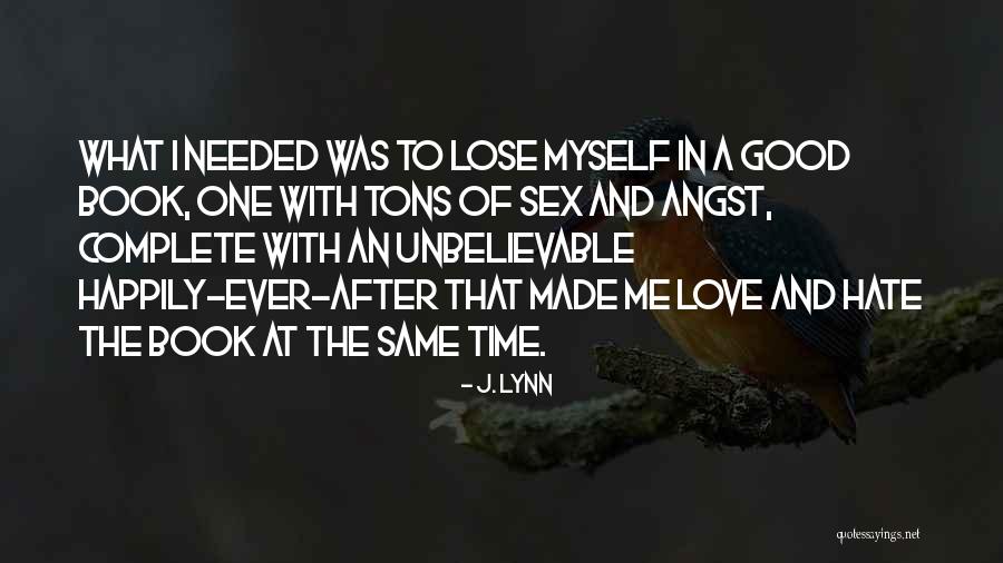 Love Quinn Quotes By J. Lynn Love Quinn Quotes By J. Lynn