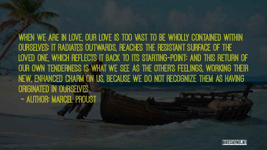 Love Radiates Quotes By Marcel Proust