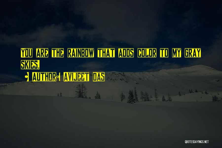 Love Rainbow Quotes By Avijeet Das