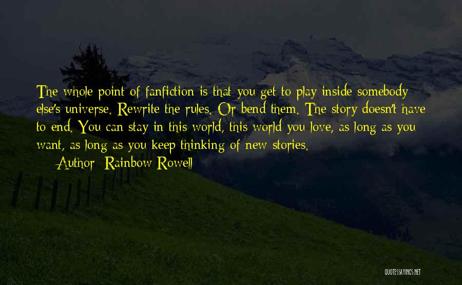 Love Rainbow Quotes By Rainbow Rowell