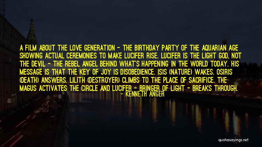 Love Rebel Quotes By Kenneth Anger Love Rebel Quotes By Kenneth Anger