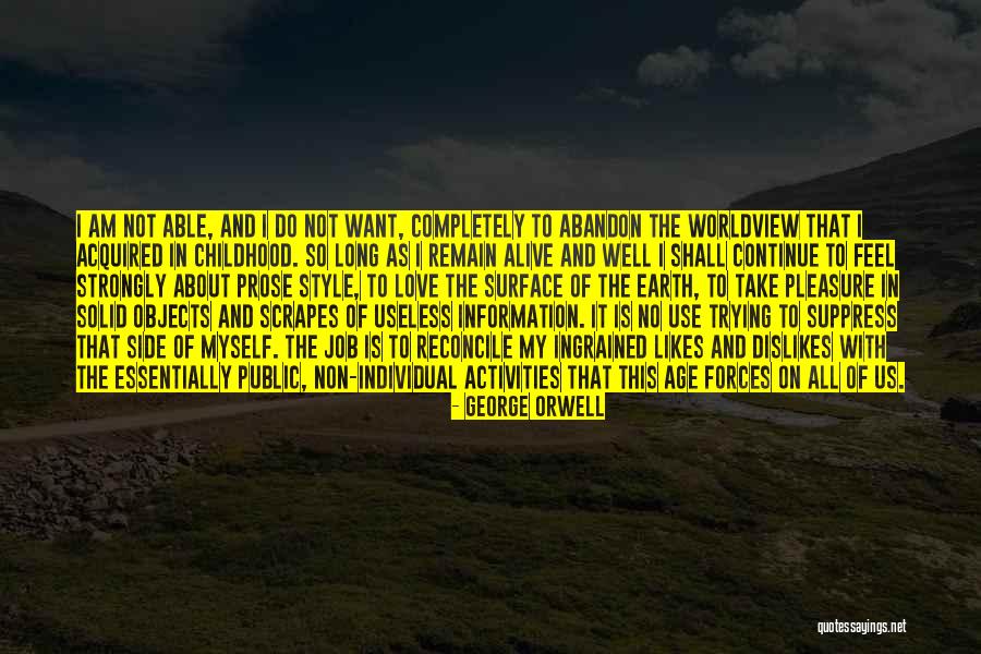 Love Reconcile Quotes By George Orwell Love Reconcile Quotes By George Orwell