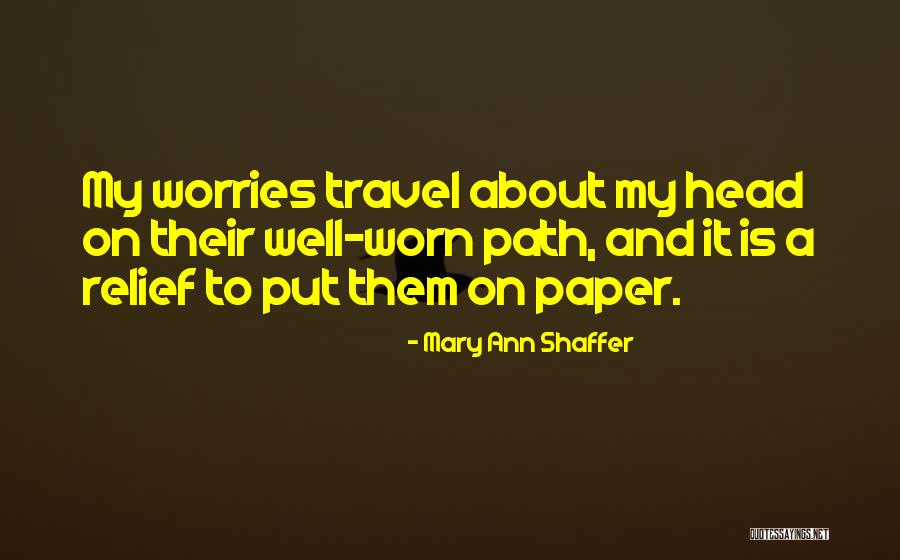 Love Rejuvenate Quotes By Mary Ann Shaffer Love Rejuvenate Quotes By Mary Ann Shaffer