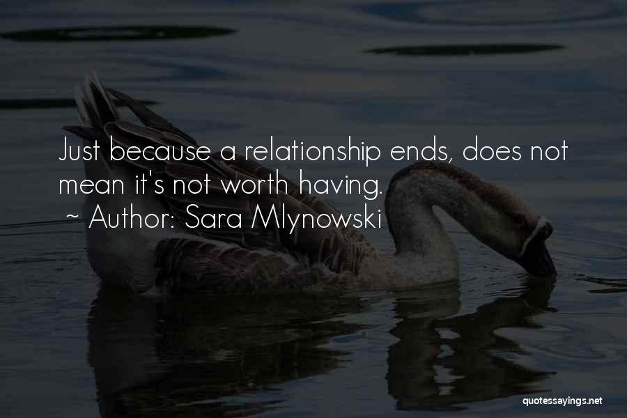 Love Relationship Quotes By Sara Mlynowski