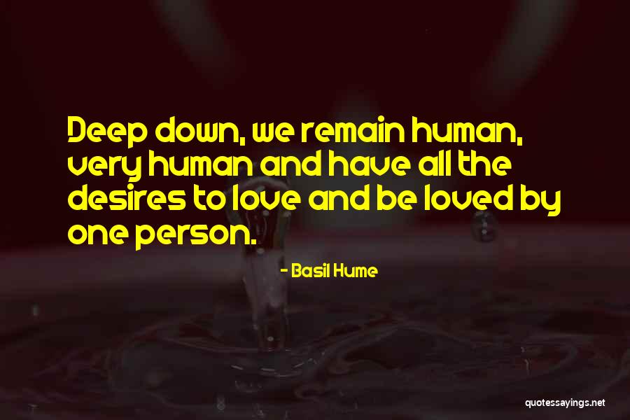 Love Remain Quotes By Basil Hume