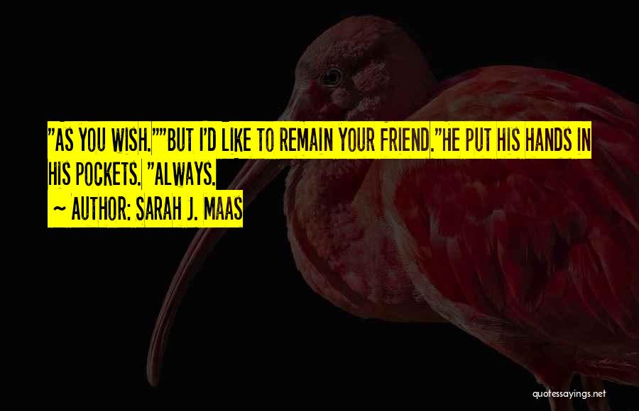 Love Remain Quotes By Sarah J. Maas