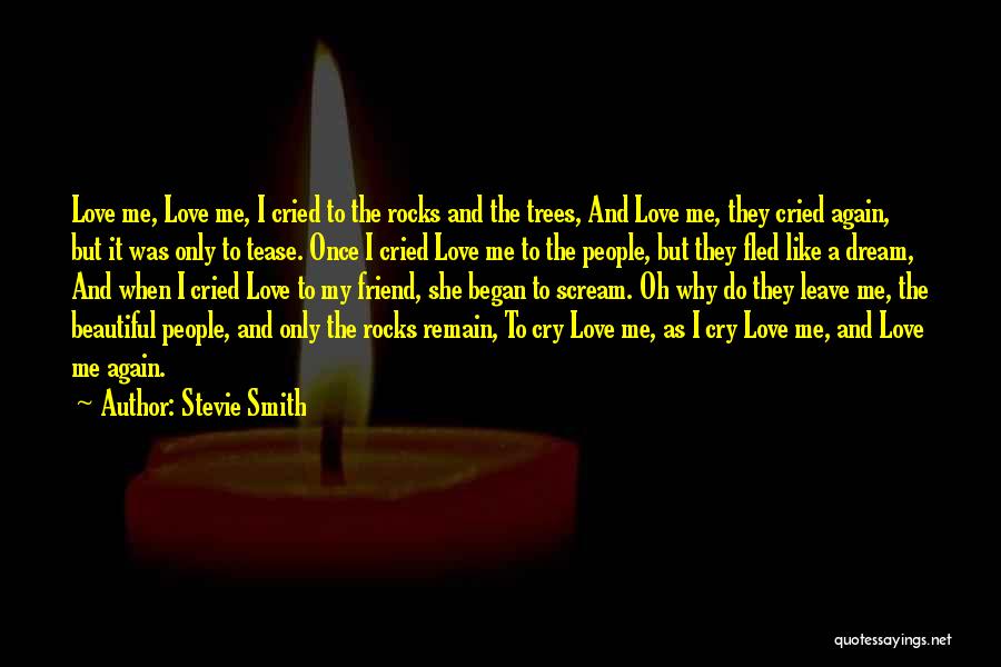 Love Remain Quotes By Stevie Smith