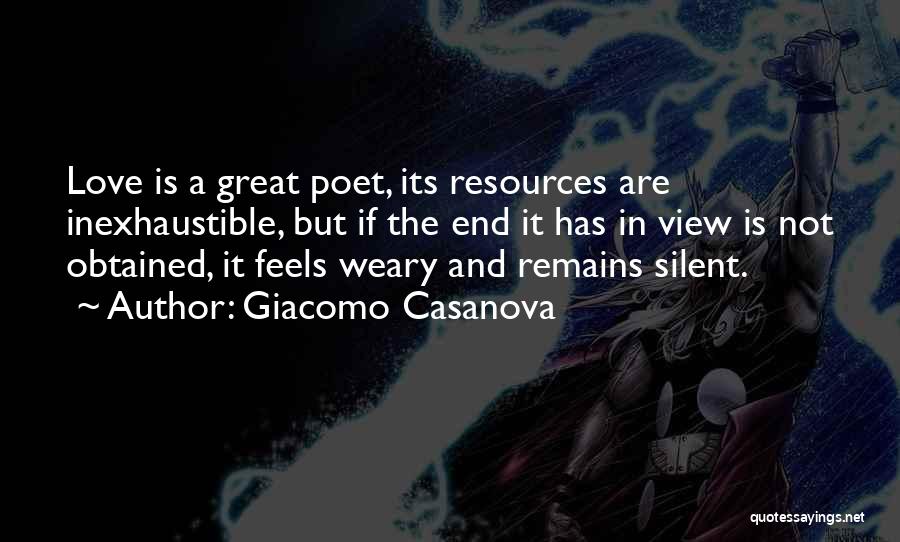 Love Remains Quotes By Giacomo Casanova