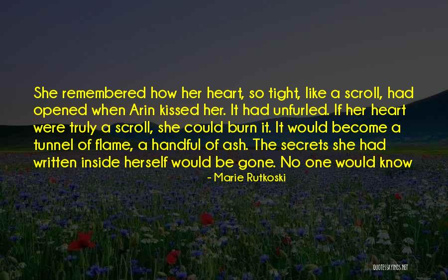 Love Remembered Quotes By Marie Rutkoski