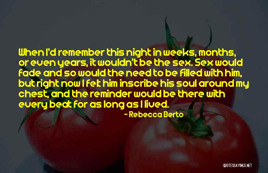 Love Reminder Quotes By Rebecca Berto Love Reminder Quotes By Rebecca Berto