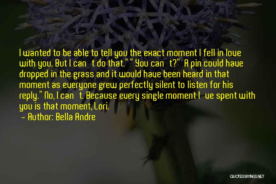 Love Reply Quotes By Bella Andre