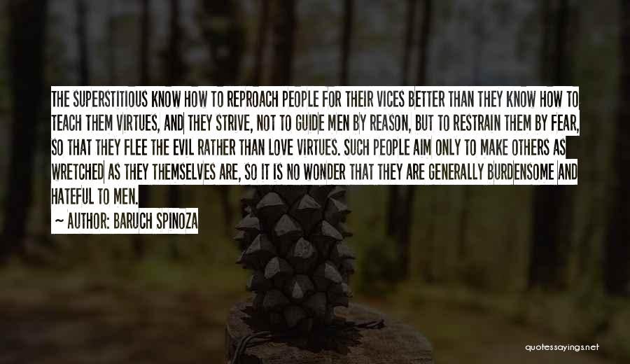 Love Reproach Quotes By Baruch Spinoza