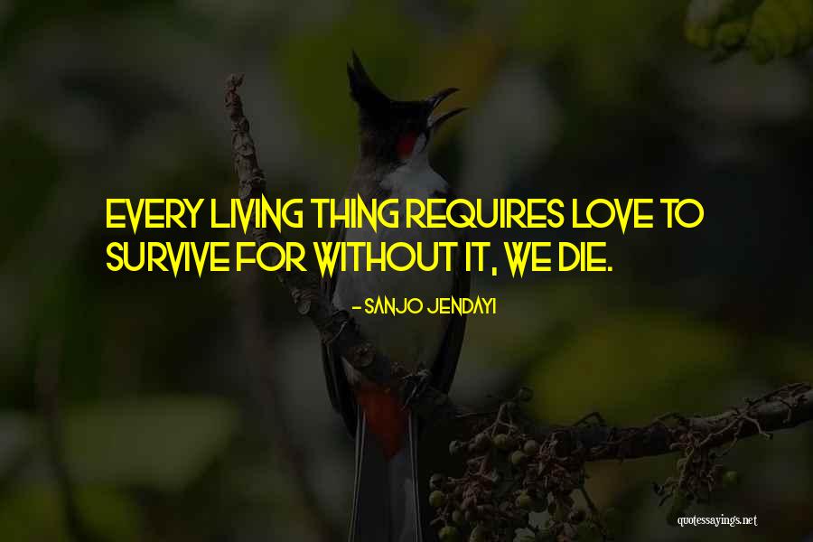Love Requires Quotes By Sanjo Jendayi