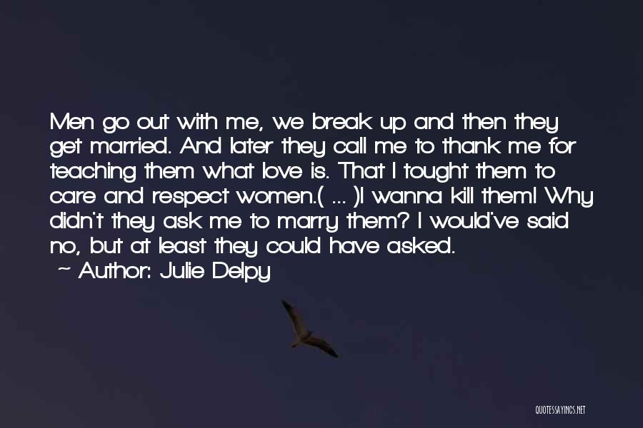Love Respect Care Quotes By Julie Delpy