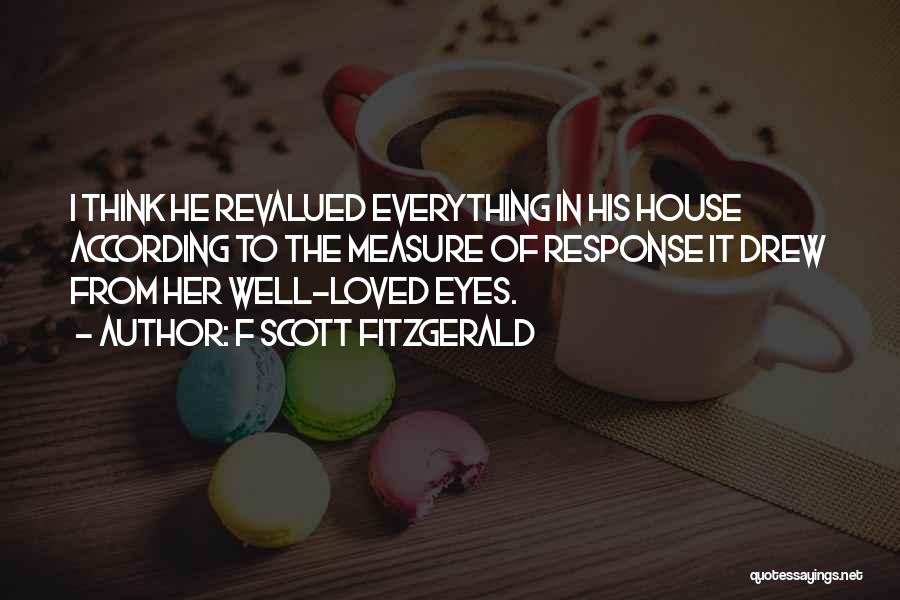Love Response Quotes By F Scott Fitzgerald