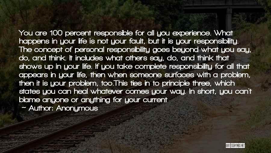 Love Responsible Quotes By Anonymous