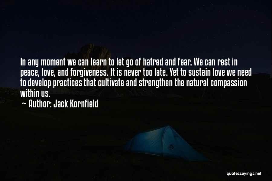 Love Rest In Peace Quotes By Jack Kornfield